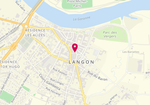 Plan de Pavillon Prévoyance - Langon, 34 Rue Maubec, 33210 Langon