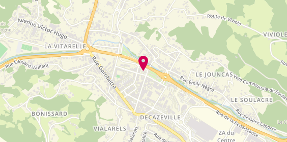 Plan de Abeille Assurances - Decazeville, 17 Place André Jarlan, 12300 Decazeville