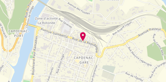 Plan de Groupama, 32 Rue de la République, 12700 Capdenac-Gare