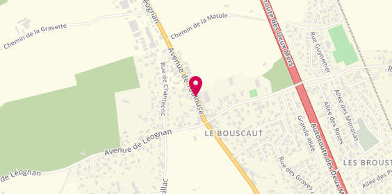 Plan de Agence Groupama Cadaujac, 938 avenue de Toulouse, 33140 Cadaujac