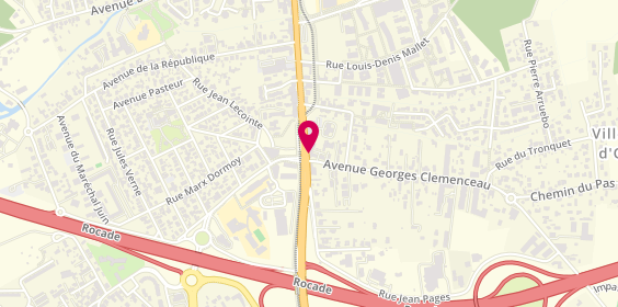Plan de Matmut, 568 Route de Toulouse, 33140 Villenave-d'Ornon