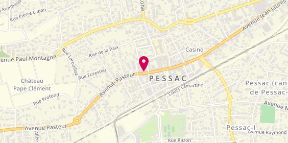 Plan de MAAF Assurances PESSAC, 54 avenue Pasteur, 33600 Pessac