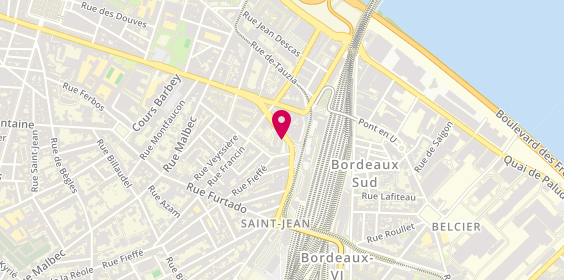Plan de Mutuelle Entrain, 1 place Casablanca, 33800 Bordeaux