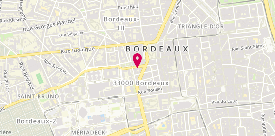 Plan de Carac, 22 Rue Edmond Michelet, 33000 Bordeaux