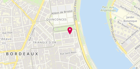 Plan de Mutuelle Intégrance Bordeaux, 6 Rue Charles Lamoureux, 33000 Bordeaux