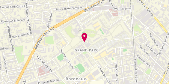 Plan de Agence Grand Parc, Centre Commercial
place de l'Europe, 33300 Bordeaux