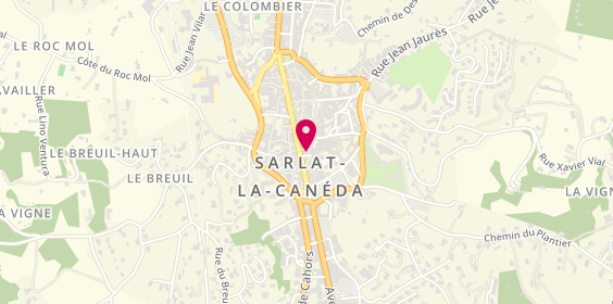 Plan de Agence Sarlat, 41 Rue de la République, 24200 Sarlat-la-Canéda