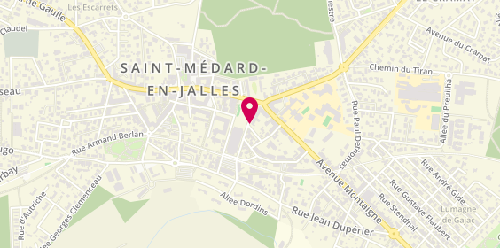 Plan de Groupama, 10 Place République, 33160 Saint-Médard-en-Jalles