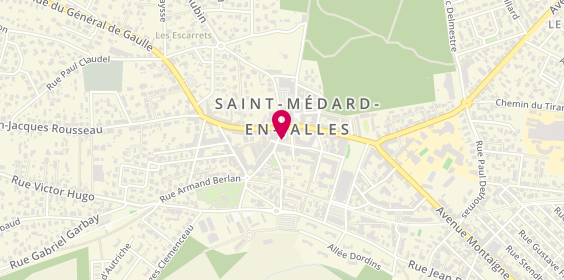 Plan de Aréas Assurances, 2 Rue François Mitterand, 33160 Saint-Médard-en-Jalles