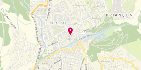 Plan de Mutuelle de France Alpes du Sud, 10 Rue Alphand, 05100 Briançon