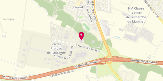 Plan de L'Auxiliaire, 57 avenue de Lautagne, 26000 Valence