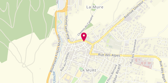 Plan de AESIO mutuelle, 24 Rue du Breuil, 38350 La Mure