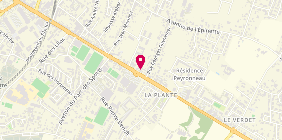 Plan de MAAF Assurances LIBOURNE, 35 avenue du Général de Gaulle, 33500 Libourne