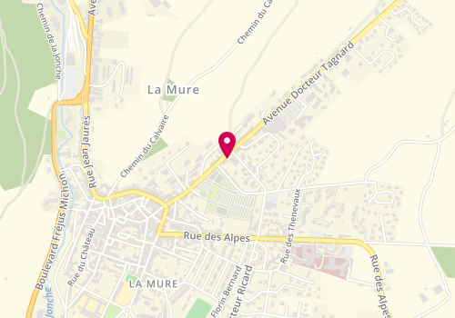 Plan de Groupama, 16 avenue Du Dr Tagnard, 38350 La Mure