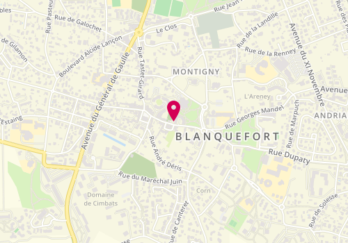 Plan de Groupama, 2 Rue Raymond Valet, 33290 Blanquefort