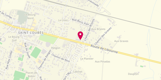 Plan de Mutuelle de Poitiers Assurances, 130 avenue de la République, 33450 Saint-Loubès