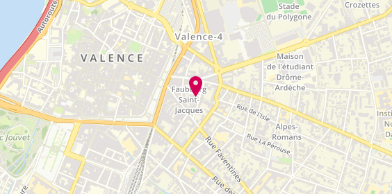 Plan de Allianz, 14 Rue d'Athènes, 26002 Valence