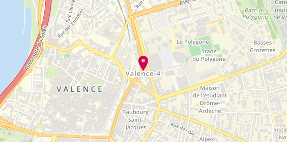 Plan de Matmut, 67 avenue Sadi Carnot, 26000 Valence