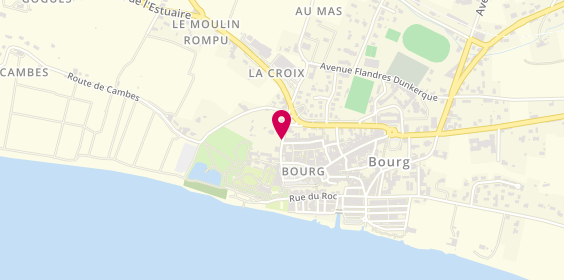 Plan de Abeille Assurances - Bourg Sur Gironde, 9 Rue du Général Peychaud, 33710 Bourg