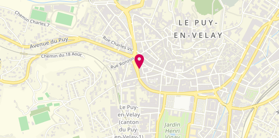 Plan de Allianz Assurance LE PUY LAFAYETTE - Benjamin & Guilhem LIOGIER, 40 Boulevard Saint Louis, 43000 Le Puy-en-Velay
