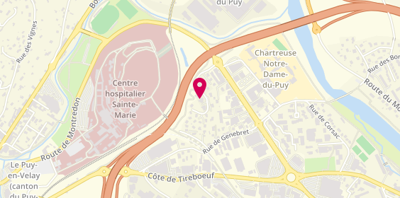 Plan de Mgen Section Departementale 43, 6 Impasse Viaduc
Rue de Genebret, 43700 Brives-Charensac