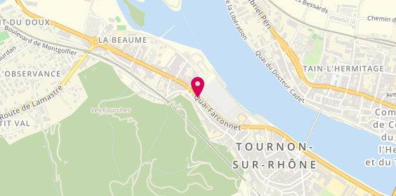 Plan de Aviva Assurances, 12 Quai Farconnet, 07300 Tournon-sur-Rhône