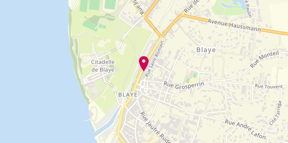 Plan de Agence Groupama Blaye, 13 Cr de Lattre de Tassigny, 33390 Blaye