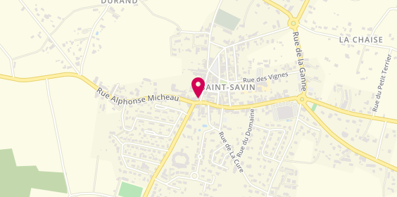 Plan de Agence Saint Savin de Blaye, De
Blaye Fr
3 Rue Célestin Joubert, 33920 Saint-Savin, France