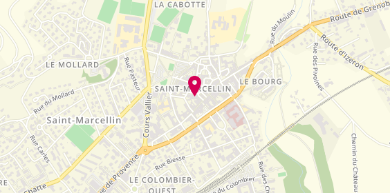 Plan de AESIO mutuelle, 1 Rue Porret, 38160 Saint-Marcellin