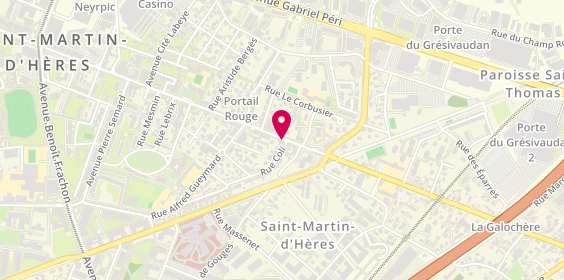 Plan de MAZZOLINI Eric -Agence SwissLife St Martin d’Hères, 254-256
Av. Ambroise Croizat, 38400 Saint-Martin-d'Hères