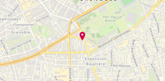 Plan de Allianz Assurance GRENOBLE - Yann RAISSIGUIER, 2 avenue Jean Perrot, 38100 Grenoble