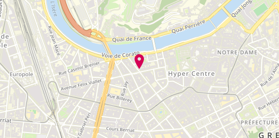 Plan de MFA - Grenoble, 16 avenue Félix Viallet, 38000 Grenoble