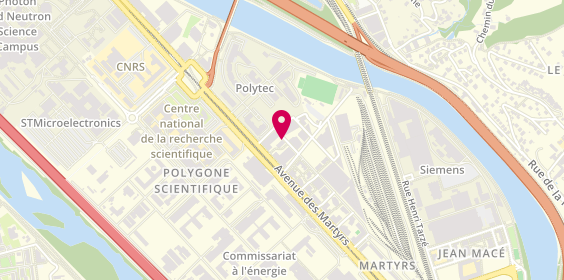 Plan de L'Auxiliaire, 88 avenue des Martyrs, 38000 Grenoble