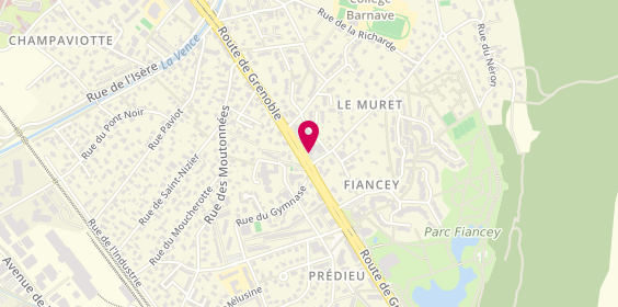 Plan de MACIF, 1 Rue du Muret, 38120 Saint-Égrève