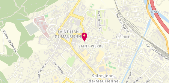 Plan de Groupama, Rue de Ramassot, 73300 Saint-Jean-de-Maurienne