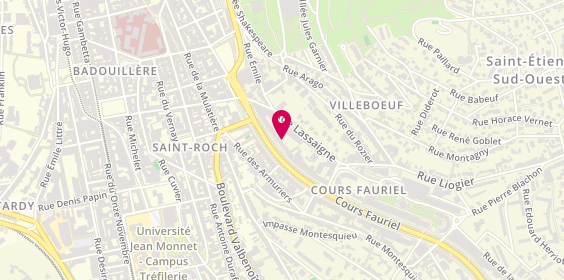 Plan de SwissLife ST ETIENNE - Christophe JOURNET, Immeuble Champs Elysées
11 C Cr Fauriel, 42100 Saint-Étienne