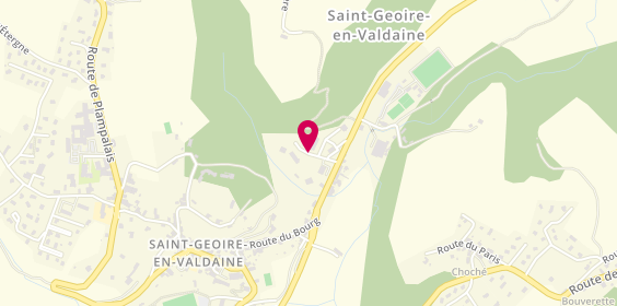 Plan de Afs Gauverit Coudanne, 240 Voie Thuery, 38620 Saint-Geoire-en-Valdaine