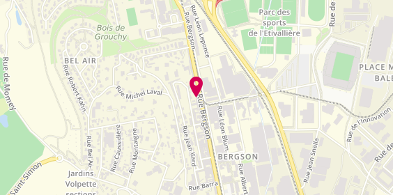 Plan de Mapa Prevoyante-Accidents, 155 Rue Bergson, 42000 Saint-Étienne
