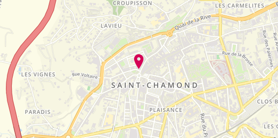 Plan de Matmut, 22 Boulevard François Delay, 42400 Saint-Chamond