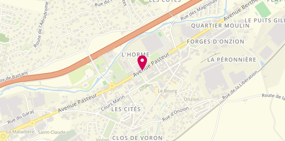 Plan de Caisse d'Epargne l'Horme, 41 avenue Louis Pasteur, 42152 L'Horme