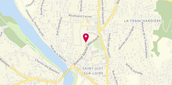 Plan de Allianz, Résidence du parc
53 avenue Mellet Mandard, 42170 Saint-Just-Saint-Rambert
