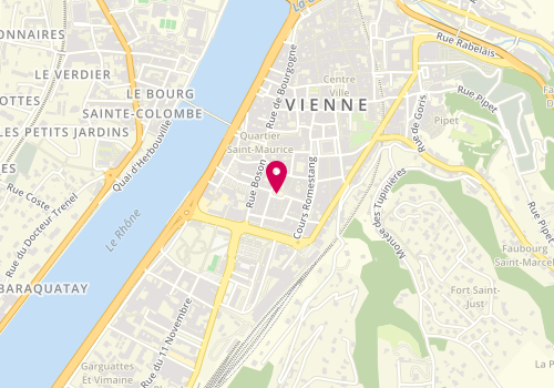 Plan de Mma Vienne, 11 République, 38200 Vienne