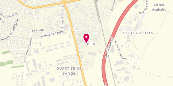Plan de AXA, 29 Route de Saint Germain, 63500 Issoire