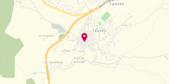 Plan de Areas Assurances, place de la Mairie, 63690 Tauves