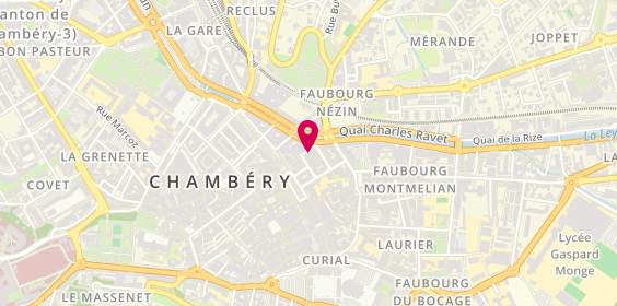 Plan de Gan Assurances Chambery Theatre, 3 Rue Claude Martin, 73000 Chambéry