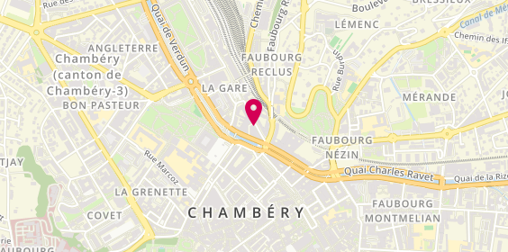 Plan de Mutuelle Entrain, 61 Rue Sommeiller, 73000 Chambéry