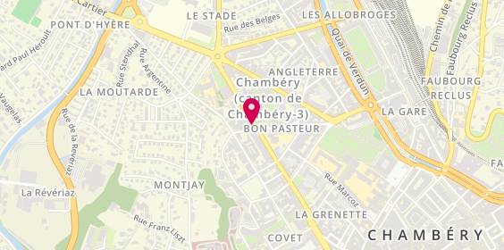 Plan de Cabinet Causse, 35 avenue Jean Jaurès, 73000 Chambéry