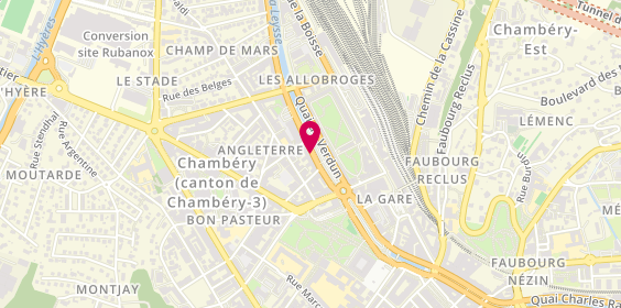 Plan de MACSF, 131 Quai des Allobroges, 73000 Chambéry