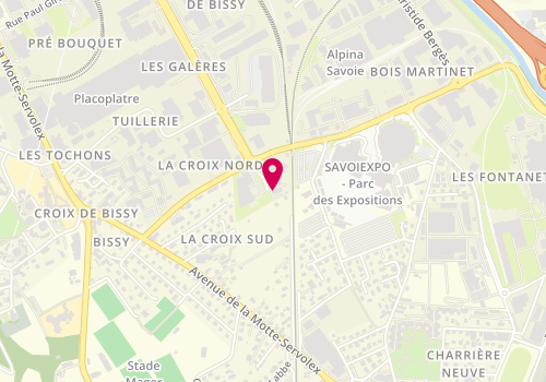 Plan de L'Auxiliaire, Zone Artisanale de Bissy
68 impasse Louis Berthollet, 73000 Chambéry
