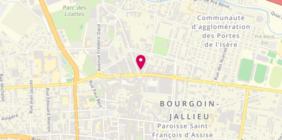 Plan de Groupama, 14 place Saint-Michel, 38300 Bourgoin-Jallieu